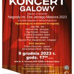 [wydarzenie]: Koncert Galowy połączony z wręczeniem Nagrody im. Dra Jerzego Masiora 2023