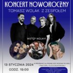 [wydarzenie]: Koncert Noworoczny – Tomasz Wolak z Zespołem