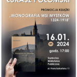 [wydarzenie]: Promocja Książki „Monografia wsi Mystków 1324-1918”