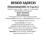 Wycieczka: Beskid Sądecki, Eliaszówka, 21 stycznia 2024 r.
