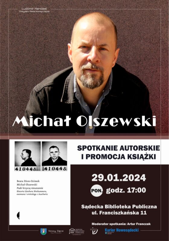 [wydarzenie]: Spotkanie autorskie z Michałem Olszewskim
