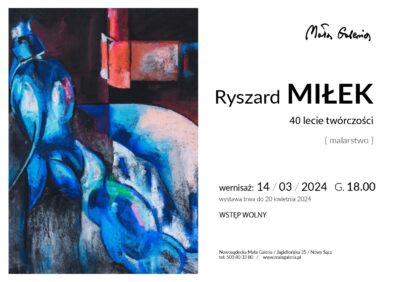 [wydarzenie]: 40-lecie twórczości Ryszarda Miłka