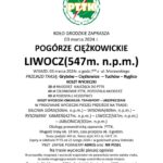 Pogórze Ciężkowickie, Liwocz, 3 marca 2024 r.