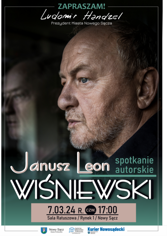 [wydarzenie]: Spotkanie autorskie z Januszem Leonem Wiśniewskim
