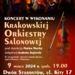 Koncert pt. „Wino, kobieta i śpiew” w wykonaniu Krakowskiej Orkiestry Salonowej w Muszynie