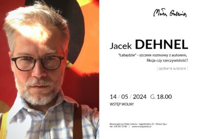 [wydarzenie]: Spotkanie autorskie z Jackiem Dehnelem 