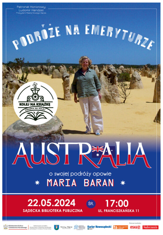 [wydarzenie]: Podróże na emeryturze „Opowieści o Australii”