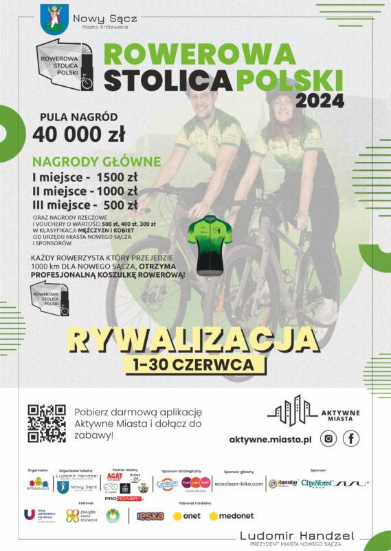 Rywalizacja o Puchar Rowerowej Stolicy Polski 2024 