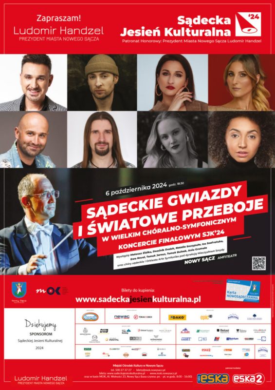 [Wydarzenie]:Chóralno-Symfoniczny Koncert Finałowy Sądeckiej Jesieni Kulturalnej 2024r.