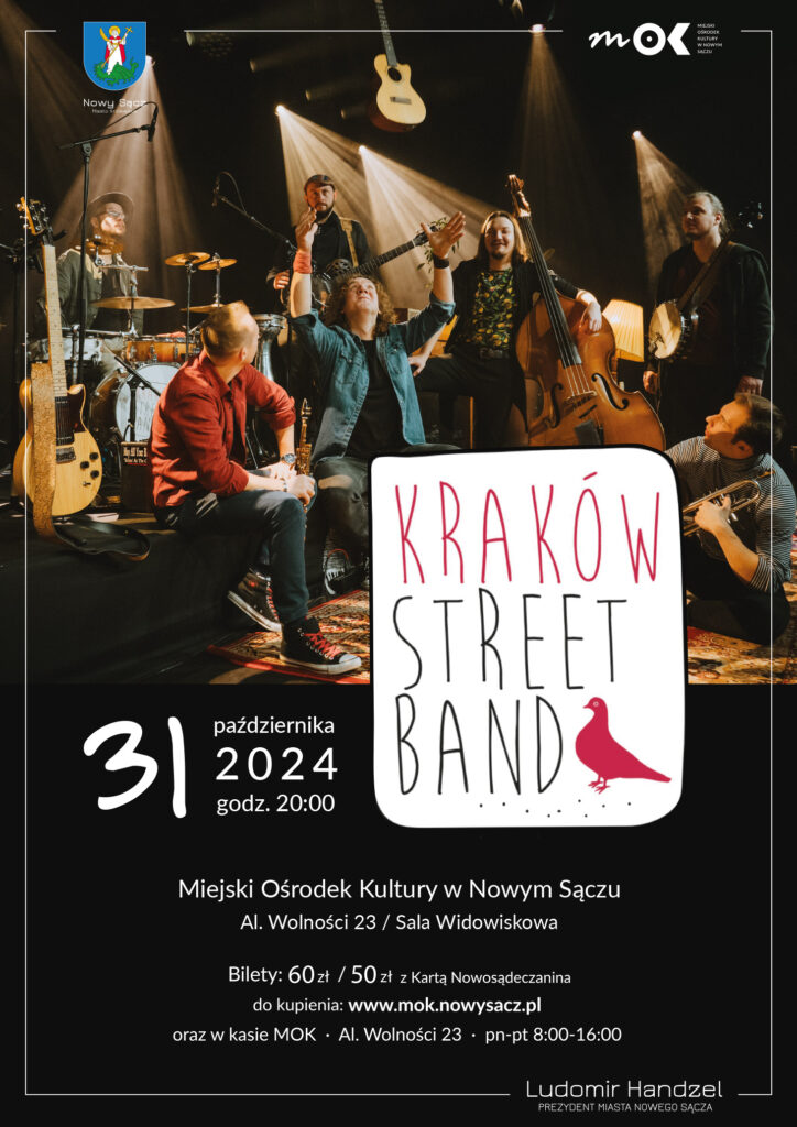 [Wydarzenie]: Koncert zespołu „Kraków Street Band”