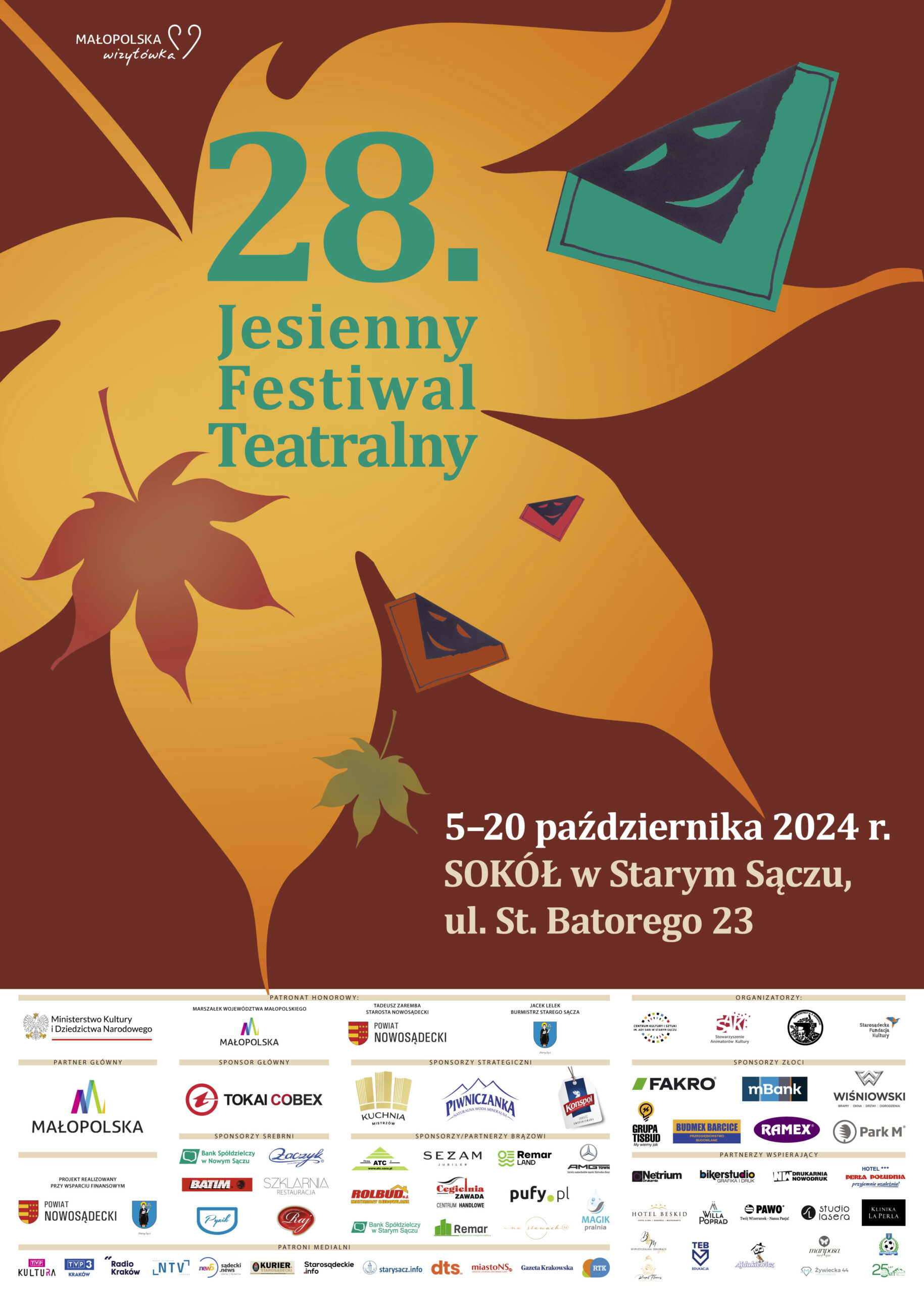 [Stary Sącz]: 28. Jesienny Festiwal Teatralny