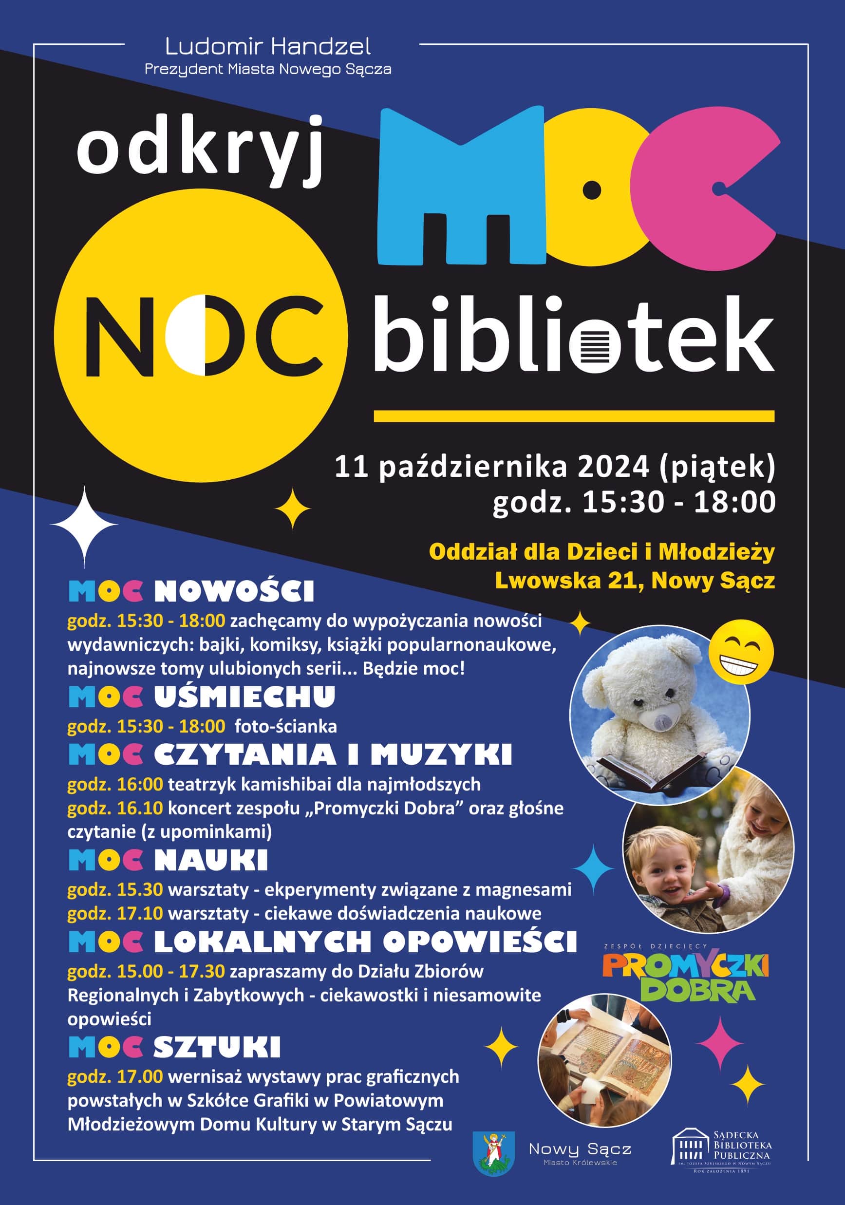 [Wydarzenie]: X Ogólnopolska Noc Bibliotek