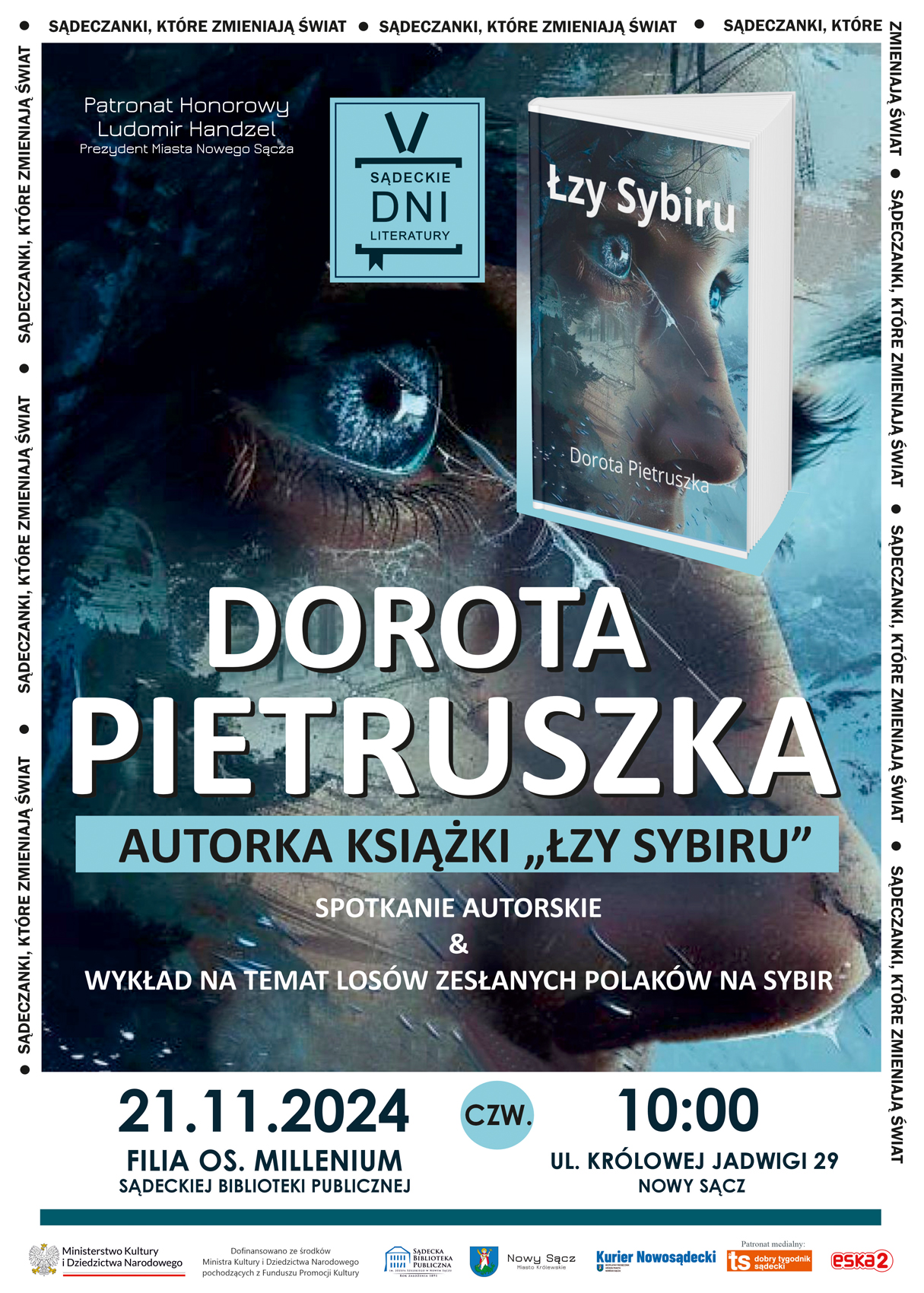 [Wydarzenia]: Spotkanie autorskie z Dorotą Pietruszką autorką książki „Łzy Sybiru”