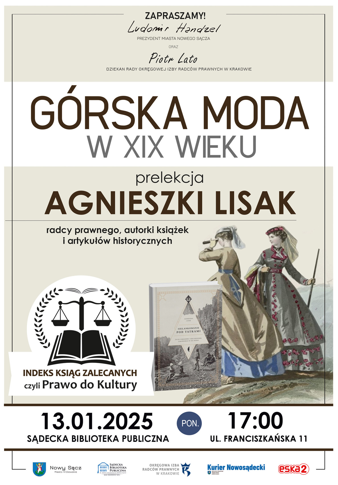 [Wydarzenie]: „Górska Moda w IXX”- spotkanie z Agnieszką Lisak