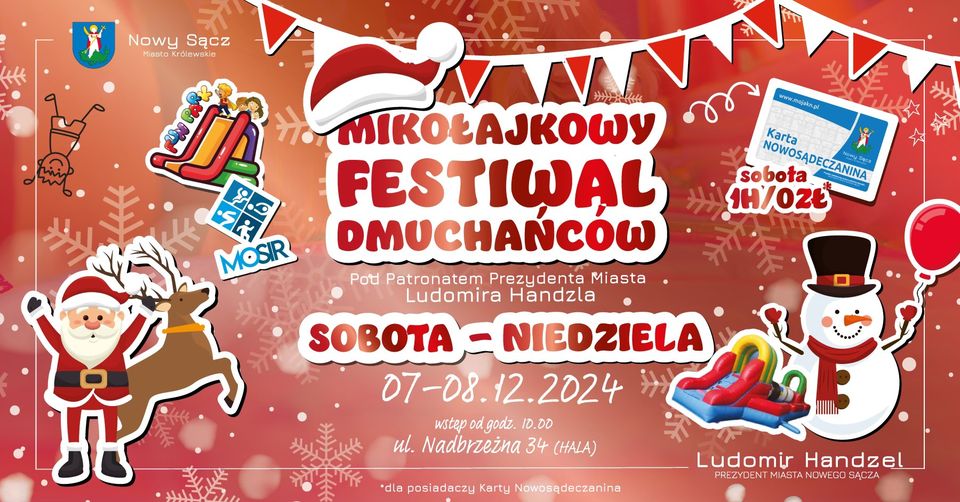 [Wydarzenie]: Mikołajkowy Festiwal Dmuchańców