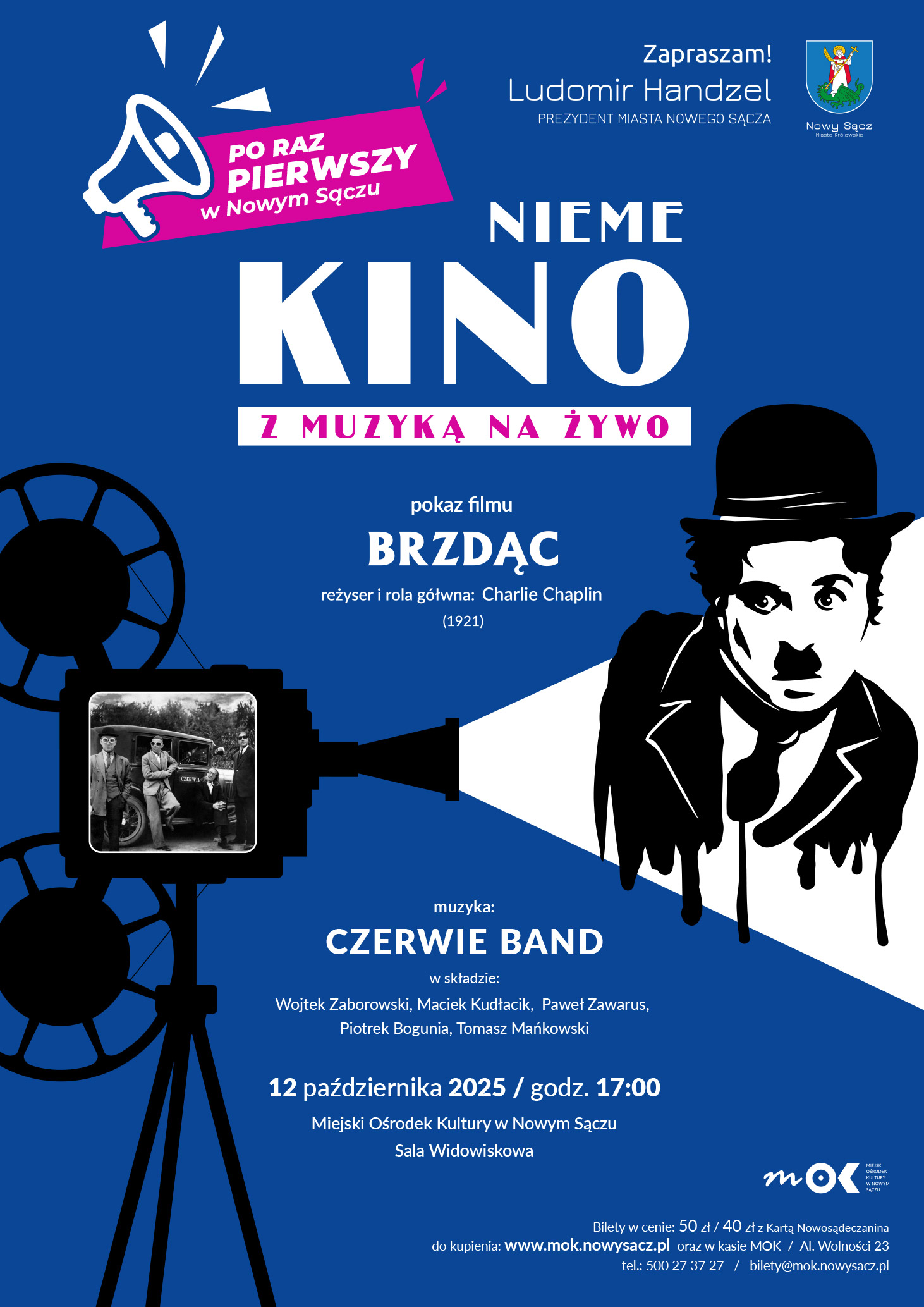 „Brzdąc” – nieme kino z muzyką na żywo