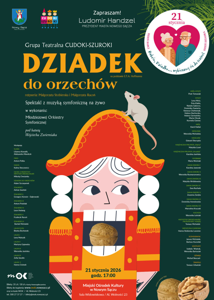 [Wydarzenie]: Dziadek do orzechówGrupa Teatralna CUDOKI-SZUROKI