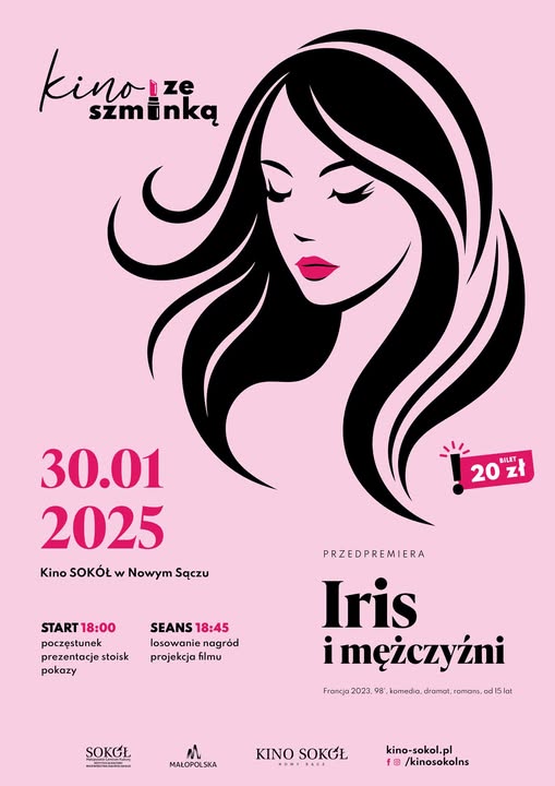 [Wydarzenie]: Pokaz filmu pt.” Iris i mężczyźni” w ramach KINA ZE SZMINKĄ