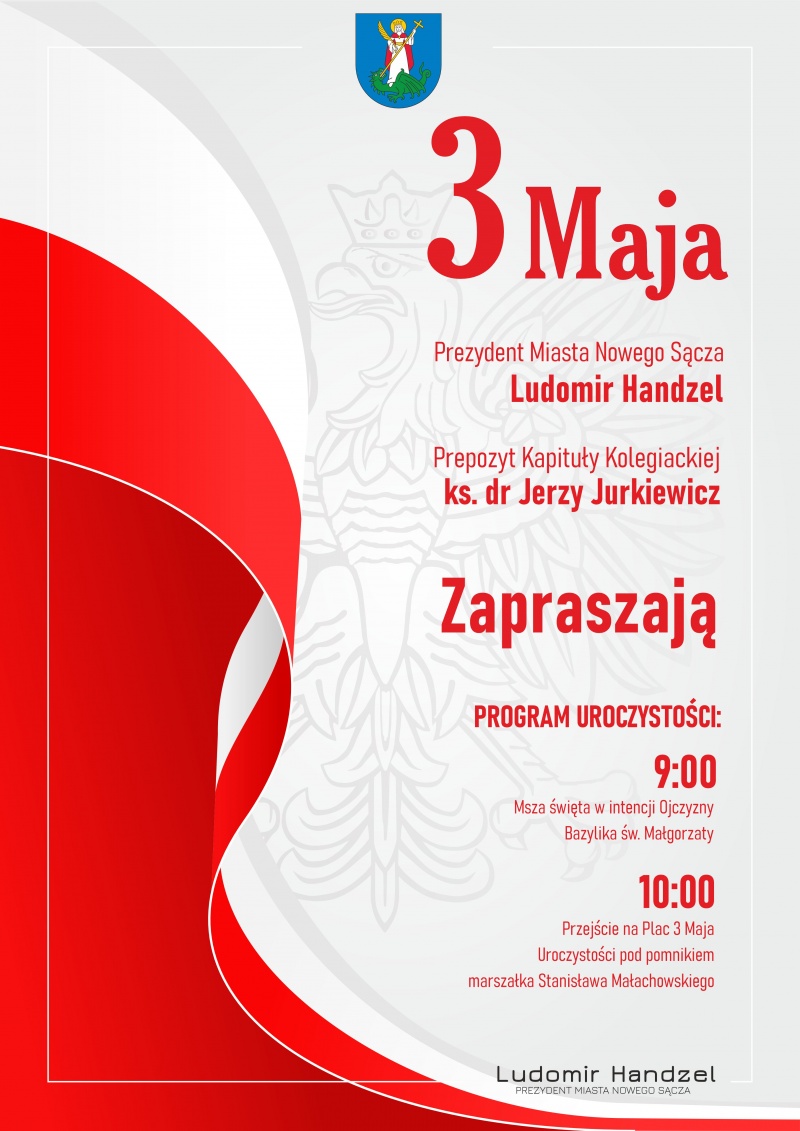 [Wydarzenie]:Uroczyste obchody Święta Narodowego 3 Maja