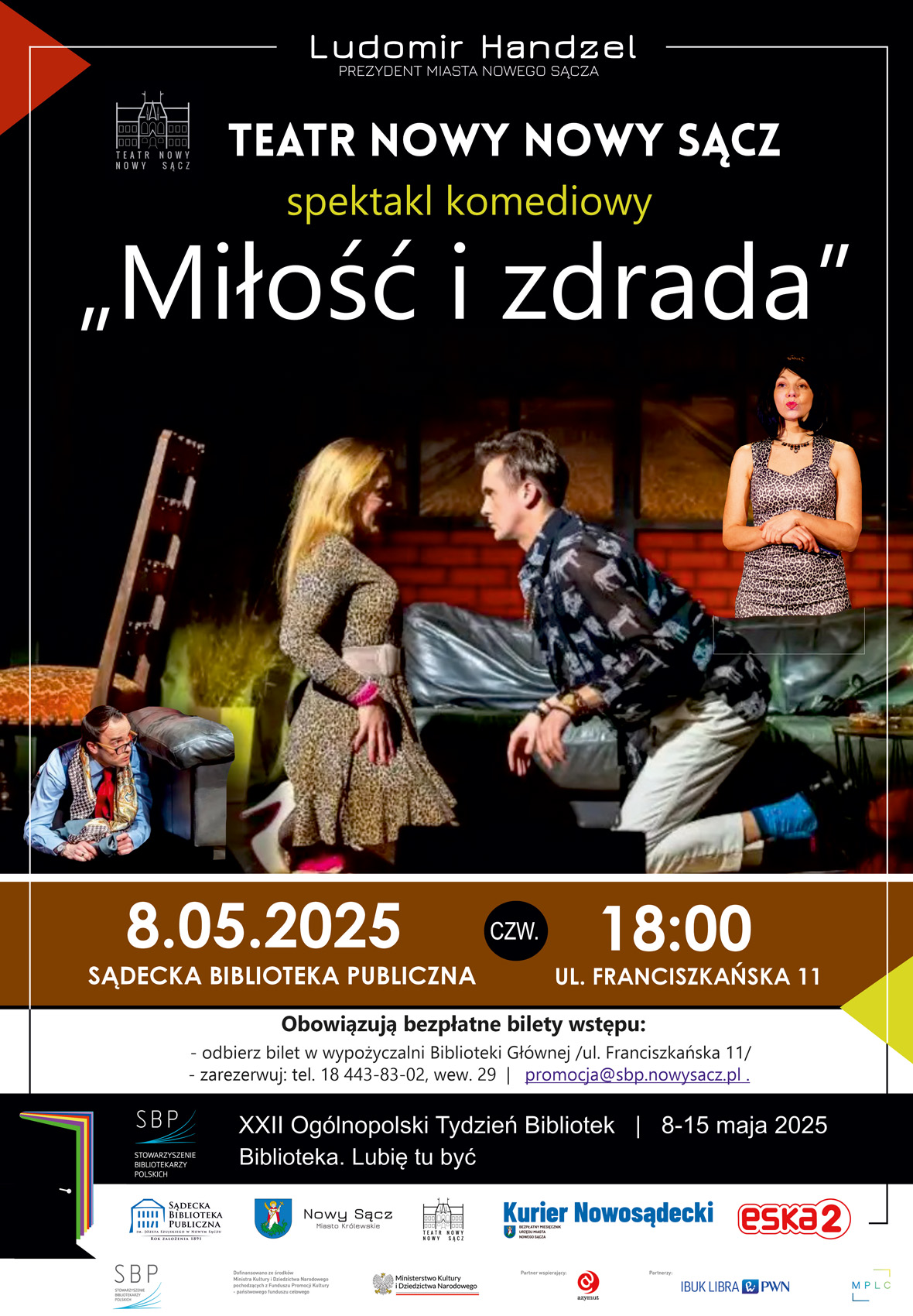 [Wydarzenia]: „Miłość i zdrada” – spektakl teatralny