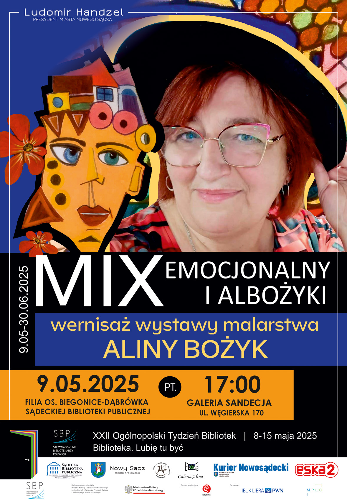 [Wydarzenie]: „MIX EMOCJONALNY I ALBOŻYKI” – wernisaż wystawy malarstwa