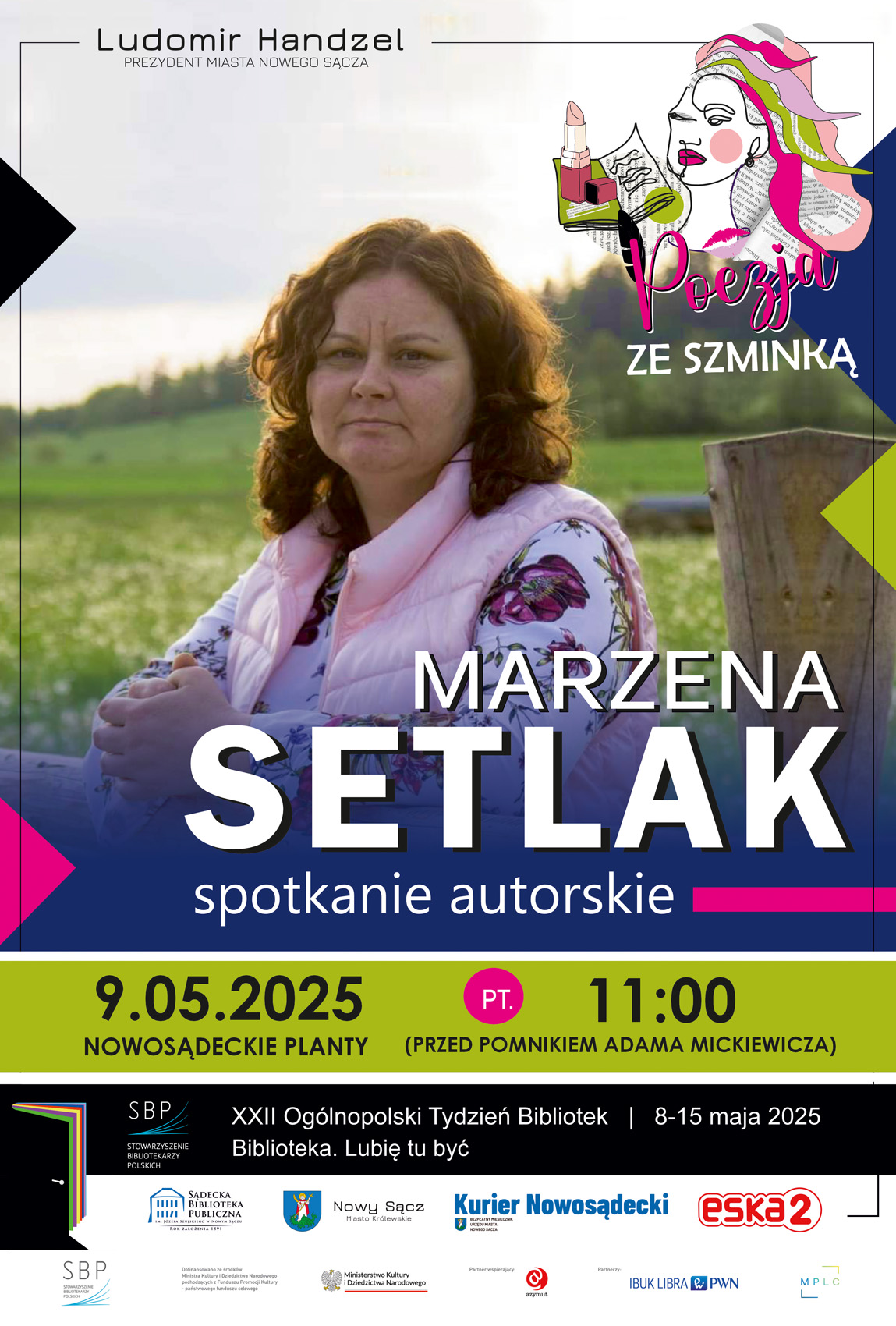 [Wydarzenie]: Spotkanie poetyckie z Marzeną Setlak