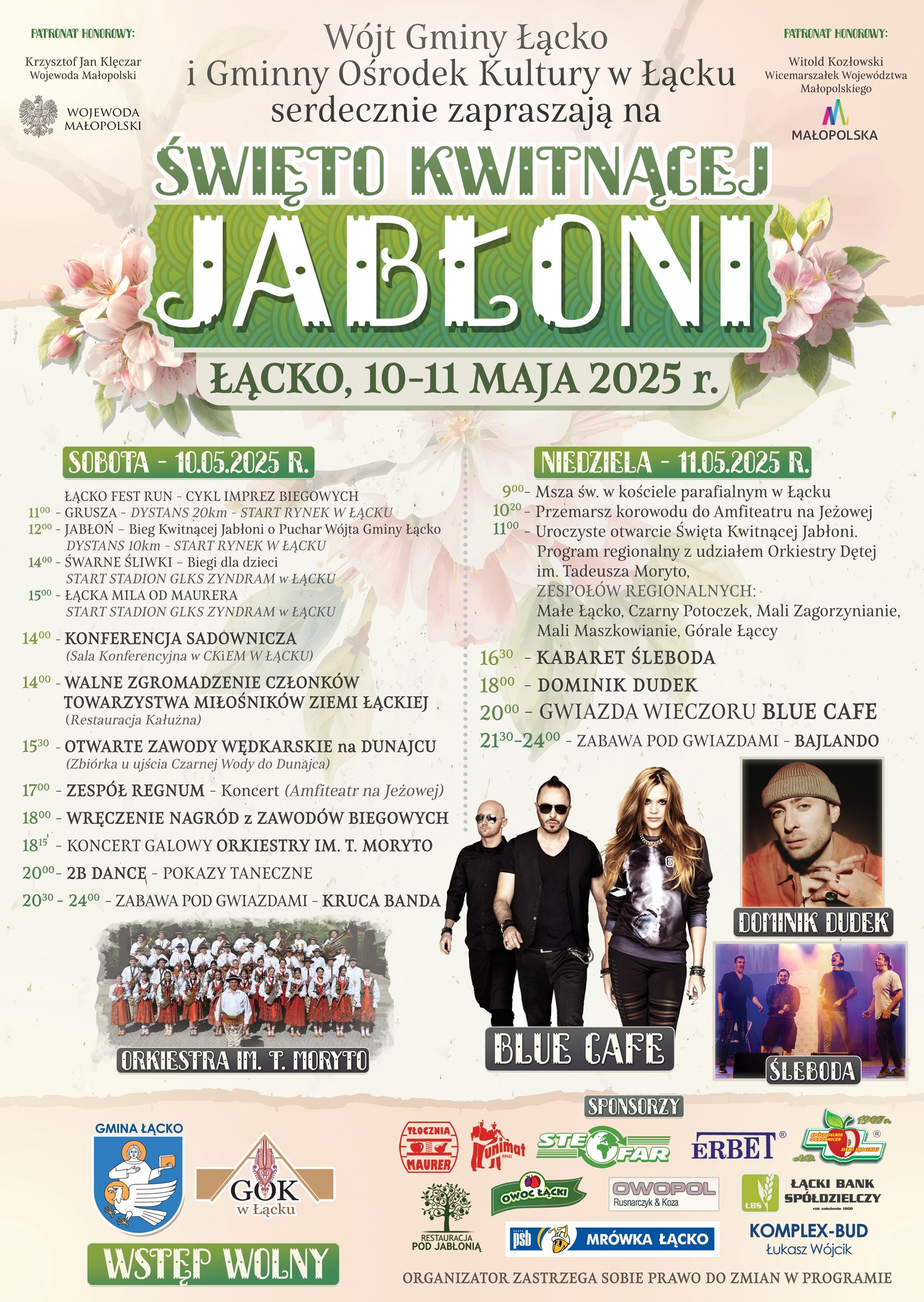 [Wydarzenie]: Święto Kwitnącej Jabłoni w Łącku