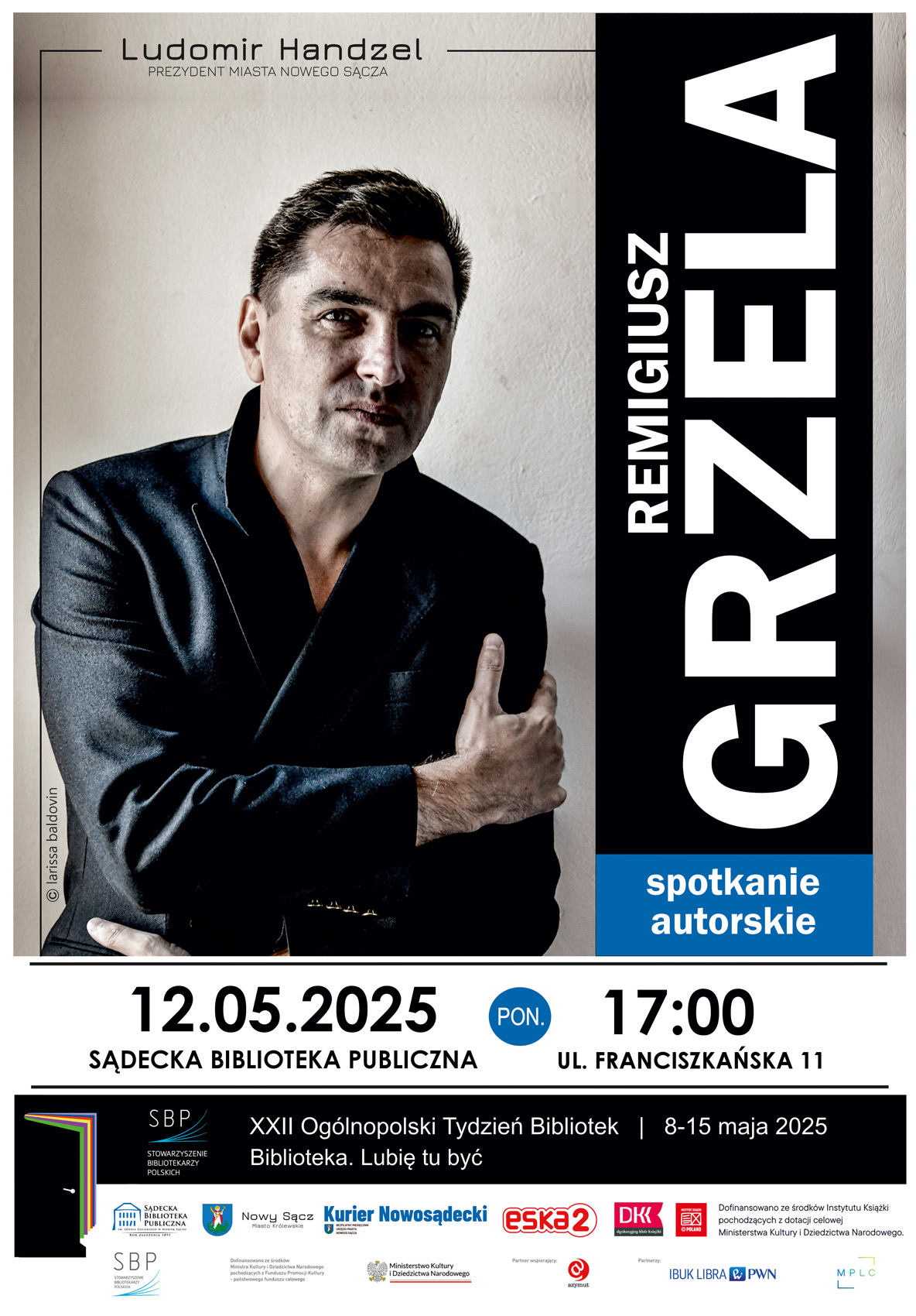 [Wydarzenie]: Spotkanie autorskie z Remigiuszem Grzelą