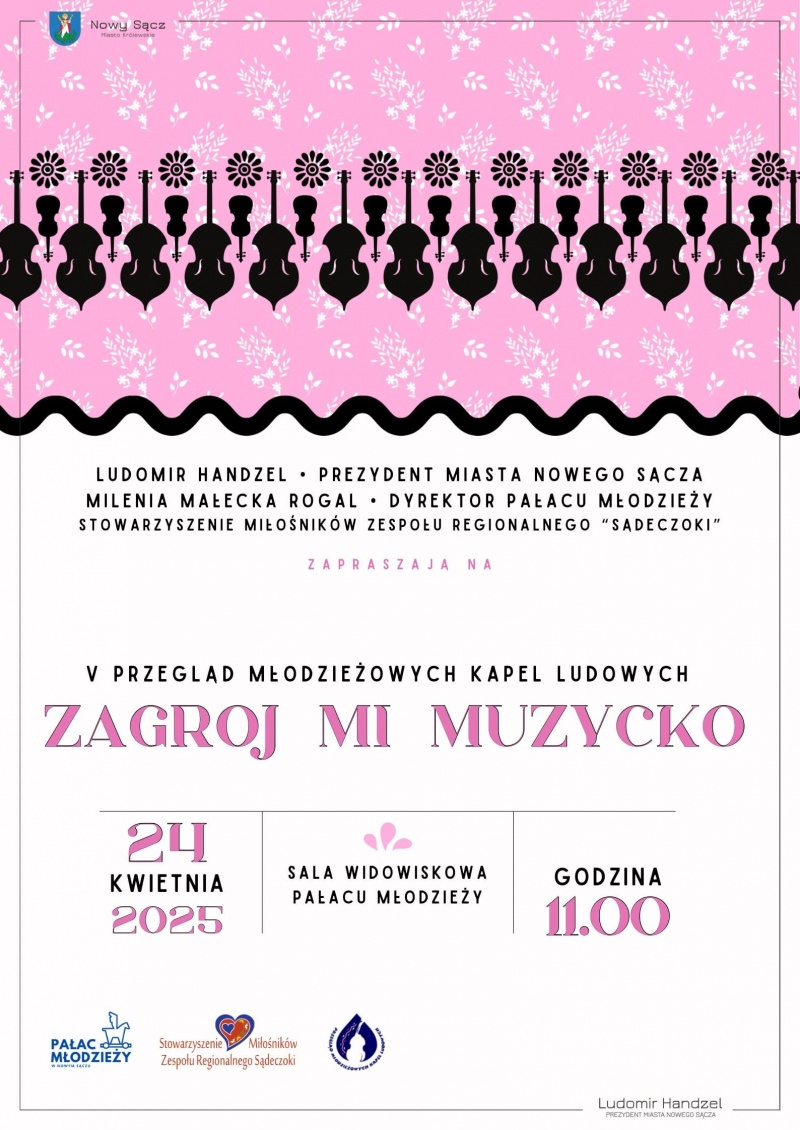 [Wydarzenia]:V Przegląd Młodzieżowych Kapel Ludowych „ ZAGROJ MI MUZYCKO”