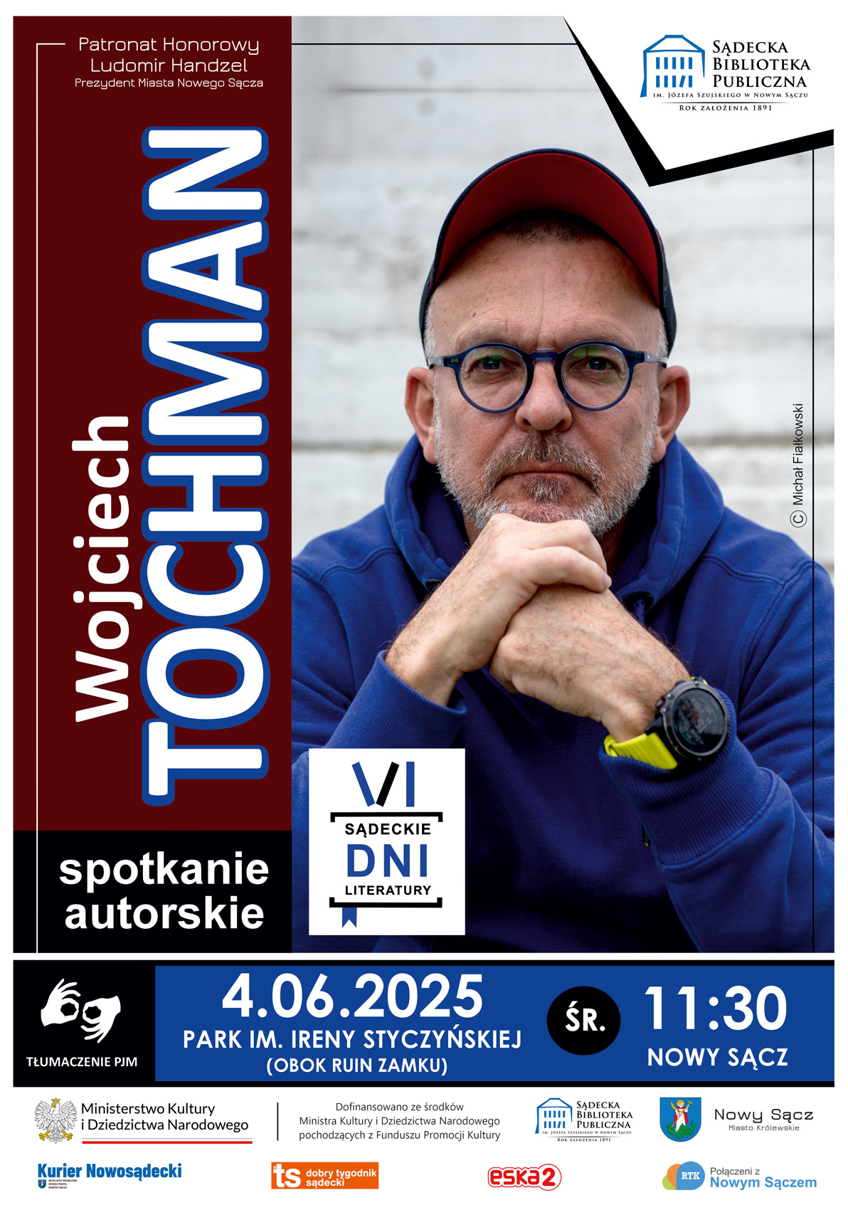 [Wydarzenie]: Spotkanie autorskie z Wojciechem Tochmanem