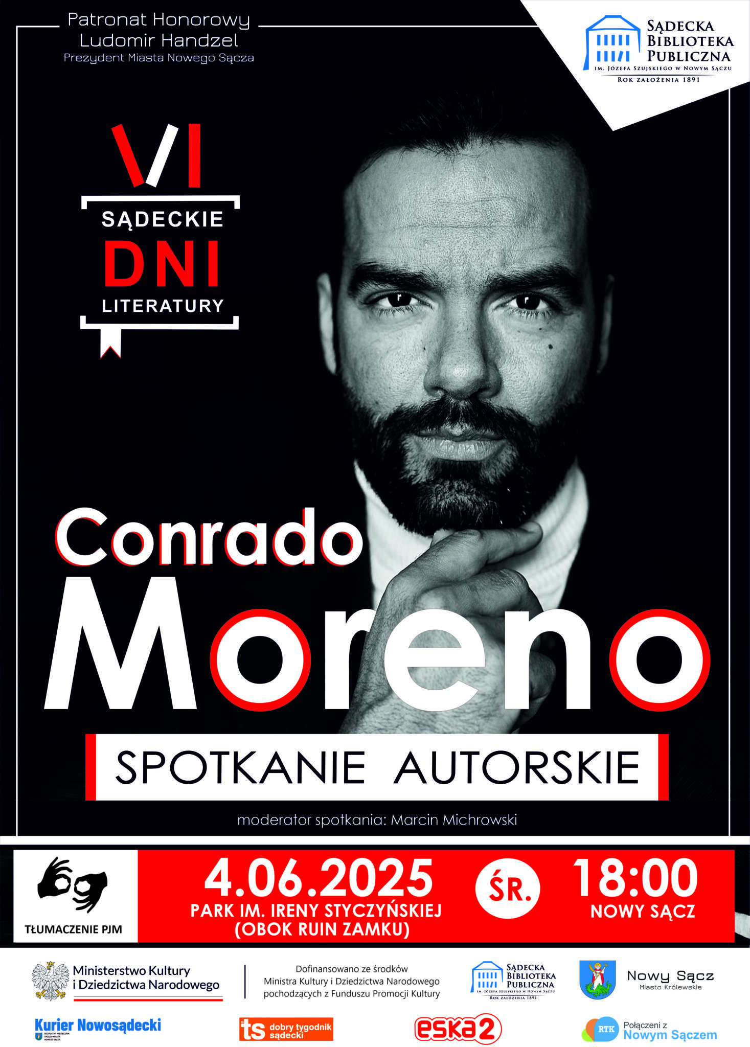 [Wydarzenie]: Spotkanie autorskie z Conrado Moreno