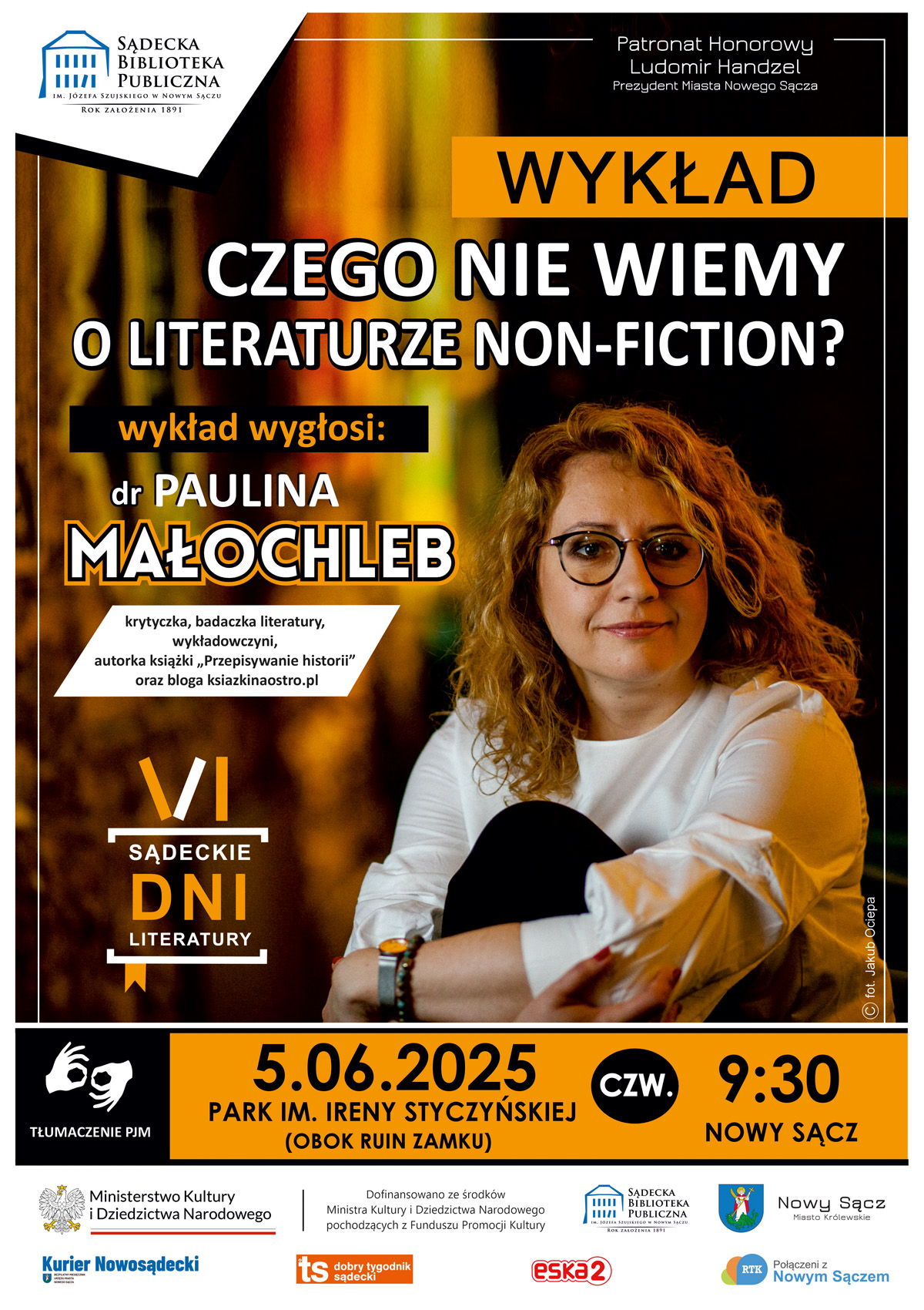 [ Wydarzenie]: „Czego nie wiemy o literaturze non-fiction?” – dr Paulina Małochleb