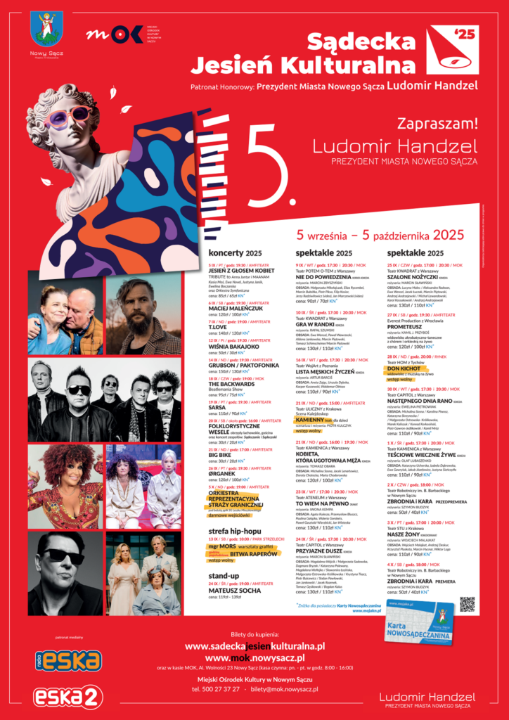 [Wydarzenie]: 5 edycja Sądeckiej Jesieni Kulturalnej 