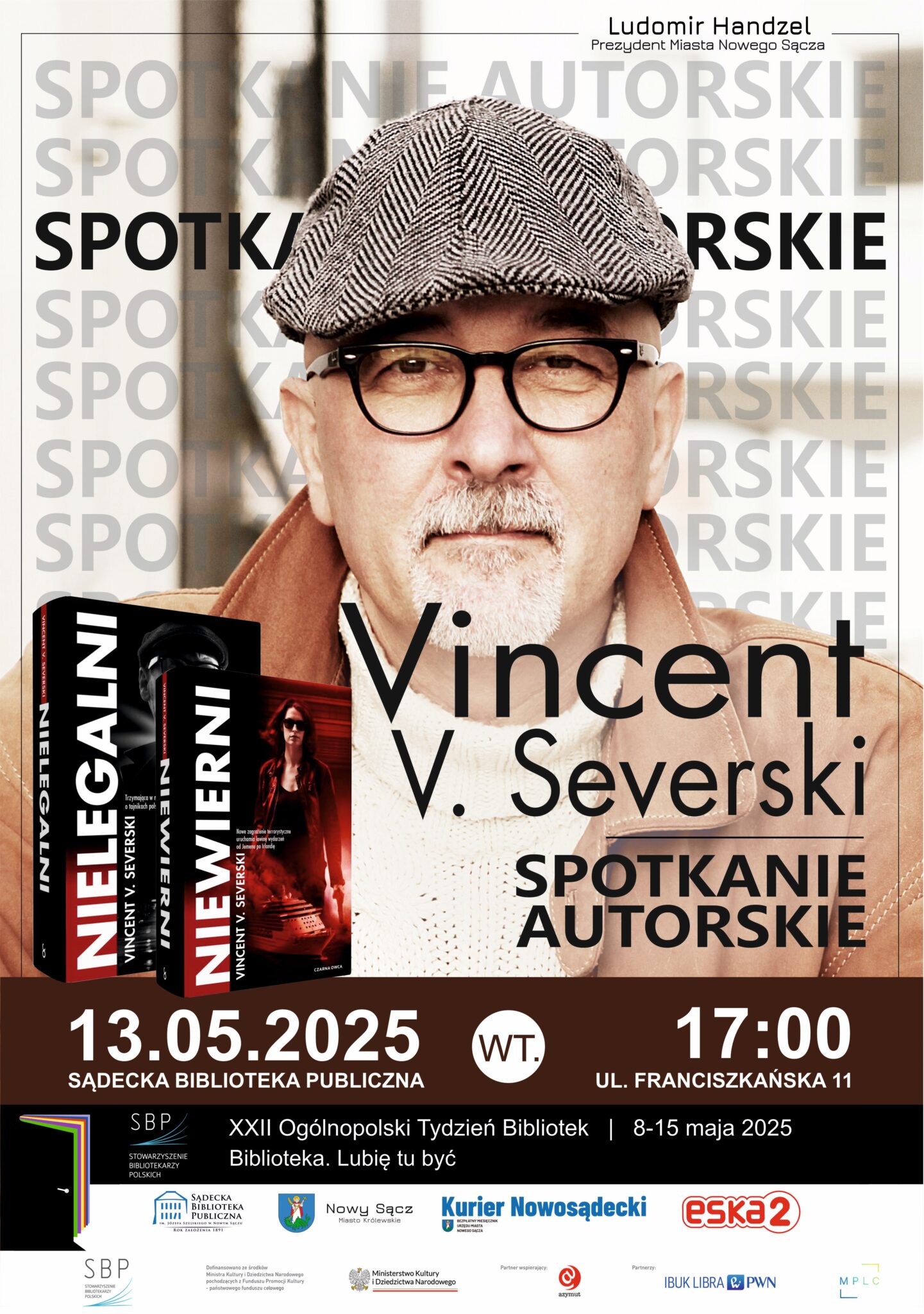 [Wydarzenie]: Spotkanie autorskie z Vincentem V. Severskim