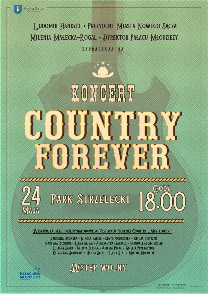 [Wydarzenie]: Koncert piosenki country w Parku Strzeleckim