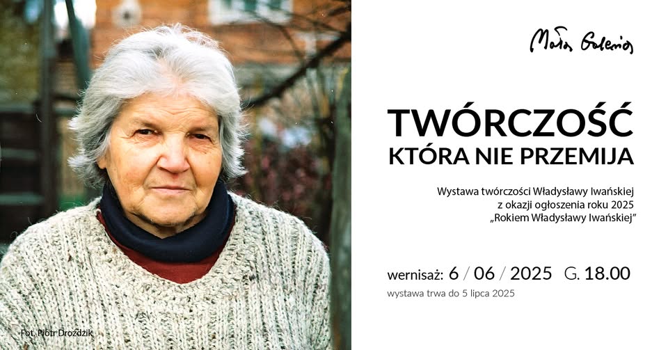 [Wydarzenie]:Wystawa twórczości Władysławy Iwańskiej z okazji ogłoszenia roku 2025 „ Rokiem Władysławy Iwańskiej „