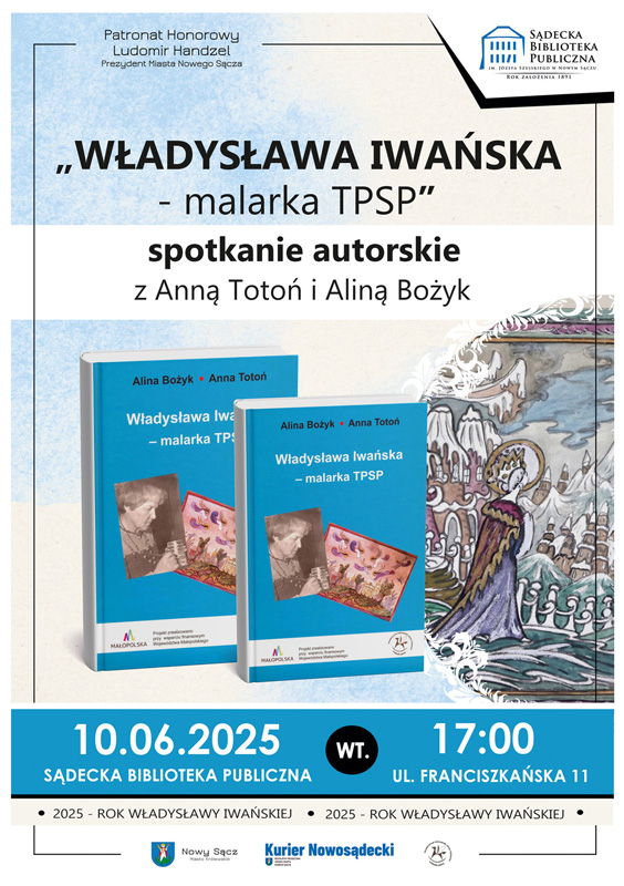 [Wydarzenie]: Promocja książki „Władysława Iwańska – malarka TPSP”