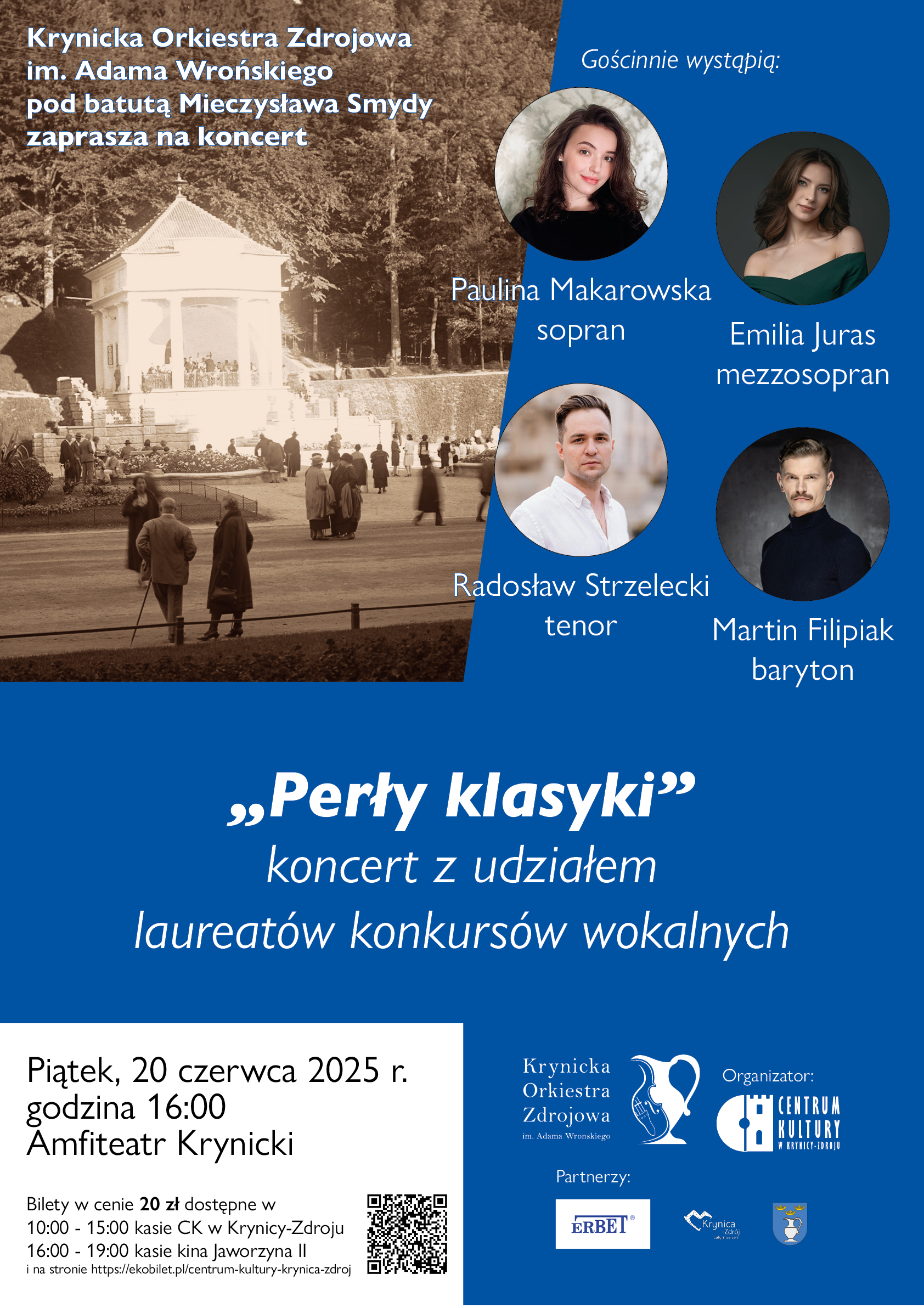 [Wydarzenie]:Czerwcowe Koncerty Krynickiej Orkiestry Zdrojowej