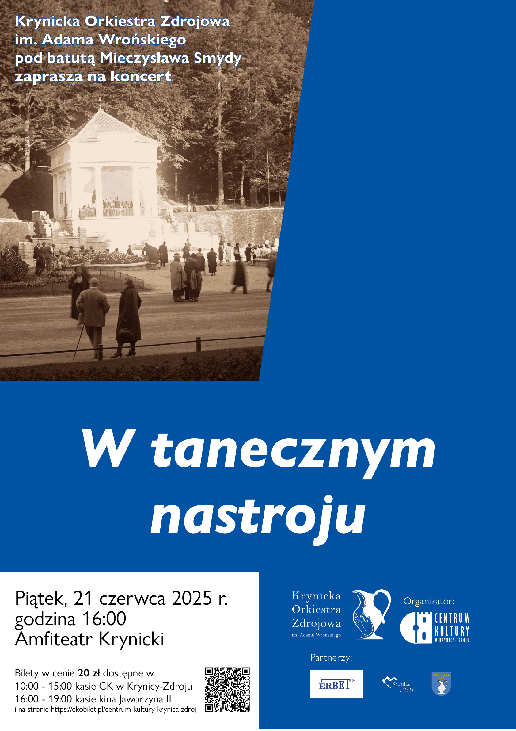 [Wydarzenie]: Czerwcowe koncerty Krynickiej Orkiestry Zdrojowej