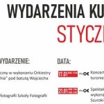 Wydarzenia kulturalne w Nowym Sączu- styczeń 2026r
