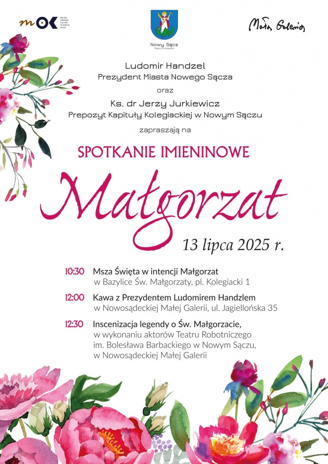 [Wydarzenie]:Spotkanie Imieninowe Małgorzat