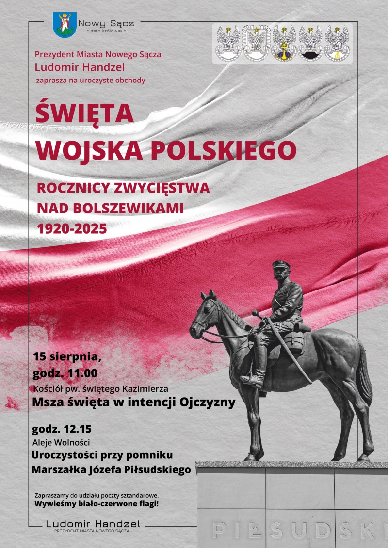 [Wydarzenie]: Obchody Święta Wojska Polskiego 