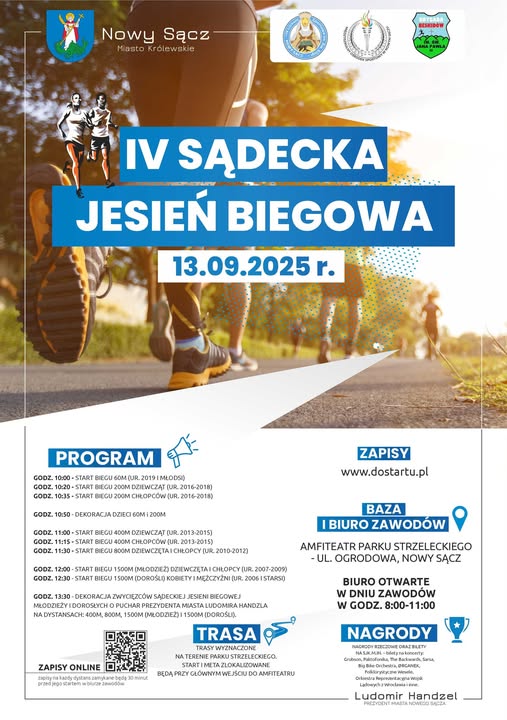 [Wydarzenie]: IV Sądecka Jesień Biegowa