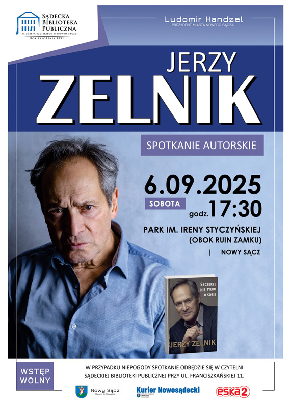[Wydarzenie]:Spotkanie z Jerzym Zelnikiem 