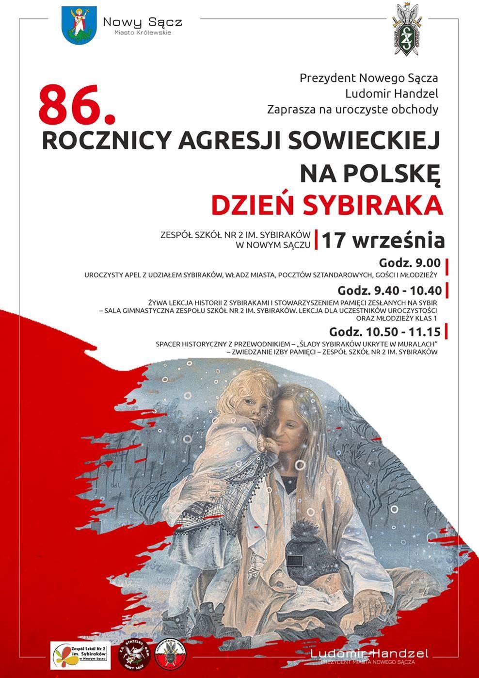 [[Wydarzenie]:Obchody 86. Rocznicy Agresji Sowieckiej na Polskę – Dzień Sybirak,