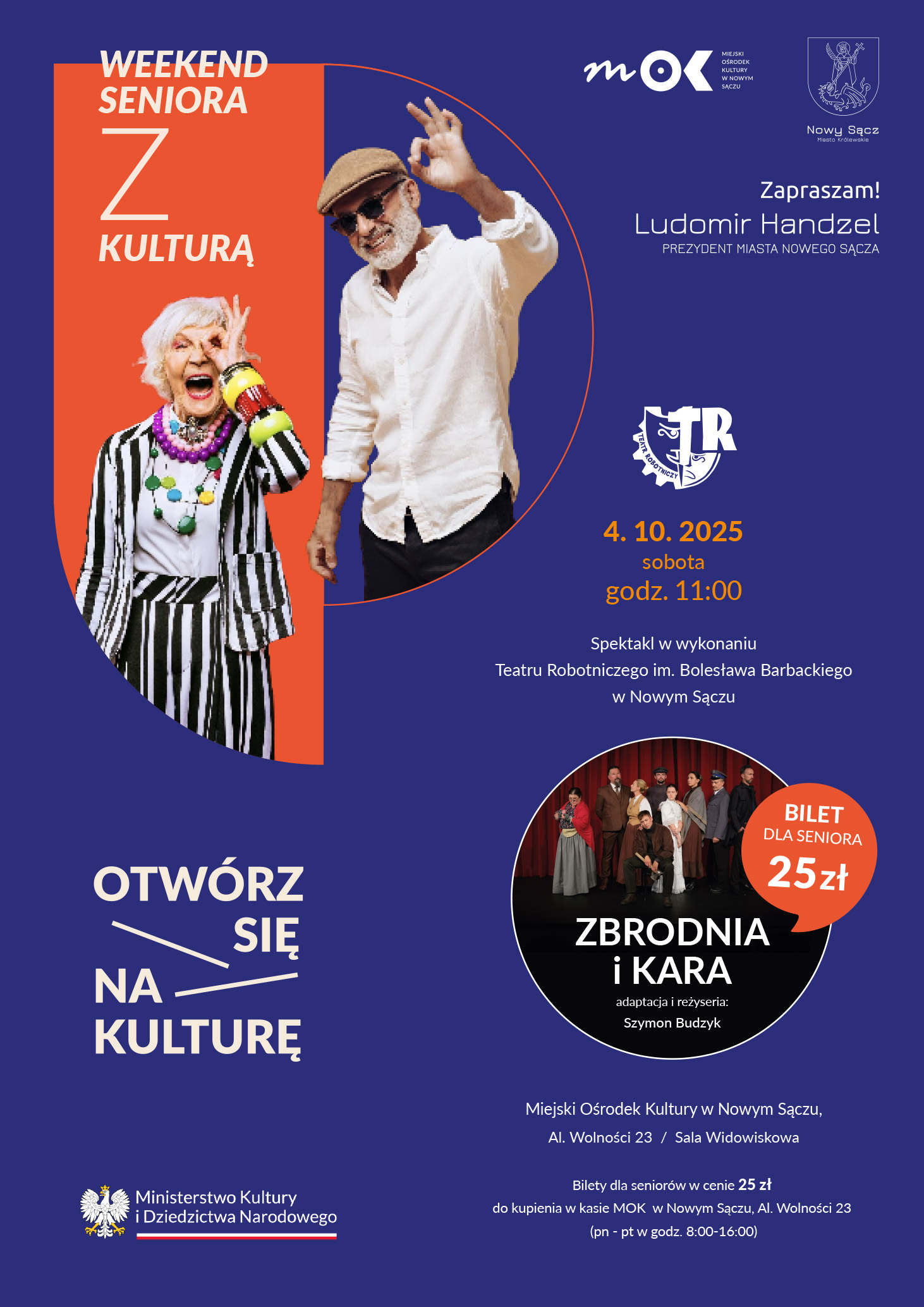[Wydarzenie]: Weekend Seniora z Kulturą