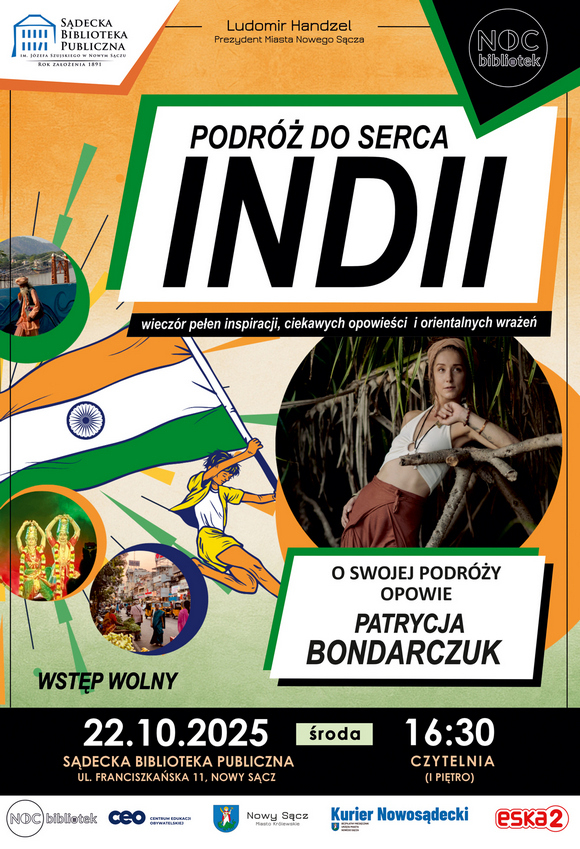 [Wydarzenia]: „Podróż do serca Indii” – opowieść z pokazem slajdów