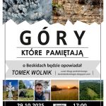 [Wydarzenie]: Spotkanie podróżnicze  z Tomkiem Wolnikiem „Góry, które pamiętają”