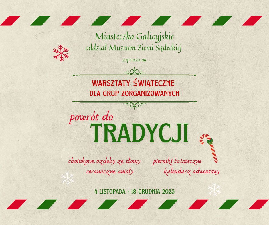 [Wydarzenie]: Warsztaty bożonarodzeniowe