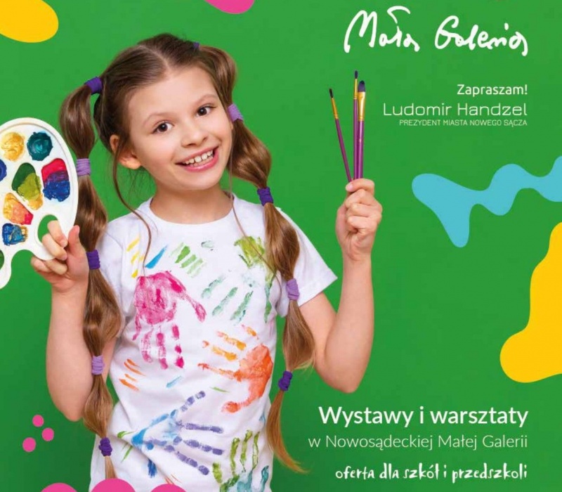 [Wydarzenie]: "Zabawa ze sztuką" w Nowosądeckiej Małej Galerii
